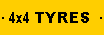4x4 tyres