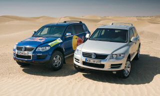 NEW TOUAREG TAKES ON KEY ROLE IN THE DAKAR RALLY