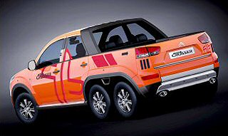 CITRONS SIX WHEEL CRUISE CROSSER CONCEPT