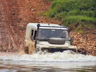 You could be driving in these conditions whist aiding a charity