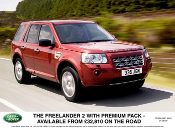FREELANDER 2 GETS SLEEK PREMIUM PACK FOR 2008