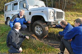 LAND ROVER OFF-ROAD TRAINING FOR NATIONAL GRID ENGINEERS
