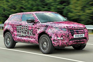 ALL-NEW RANGE ROVER EVOQUE PROTOTYPES GO UNDERCOVER