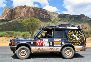 LONDON TO CAPE TOWN DRIVING RECORD SMASHED